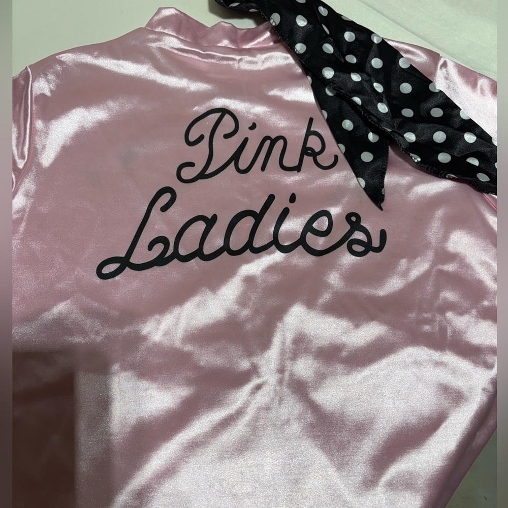 Chasing Fireflies  Pink Ladies Costume Jacket with Scarf